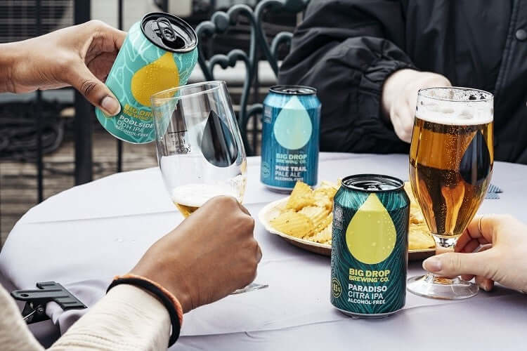 Collection 5 bières Big Drop sans alcool