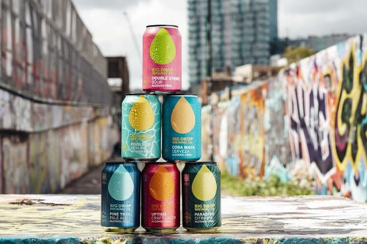 Collection 5 bières Big Drop sans alcool