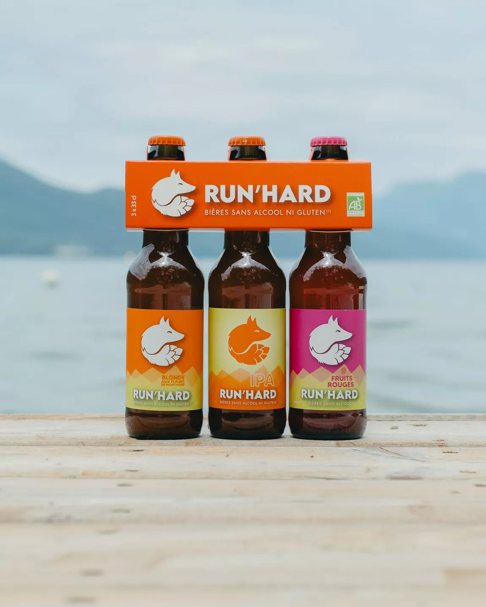 Bière IPA sans alcool ni gluten 75cl - RUN'HARD