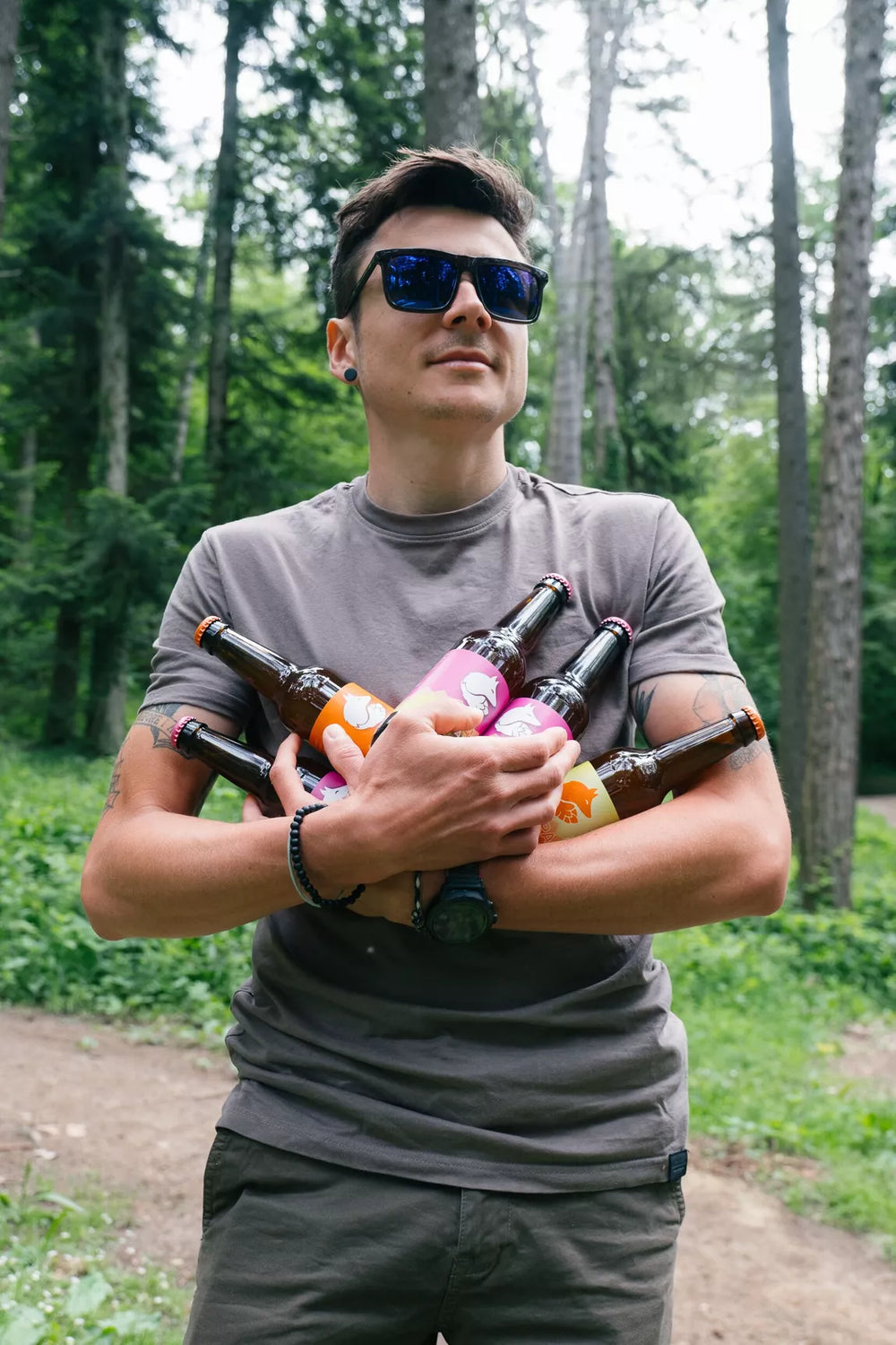 Bière FRUITS ROUGES sans alcool 75cl - RUN'HARD