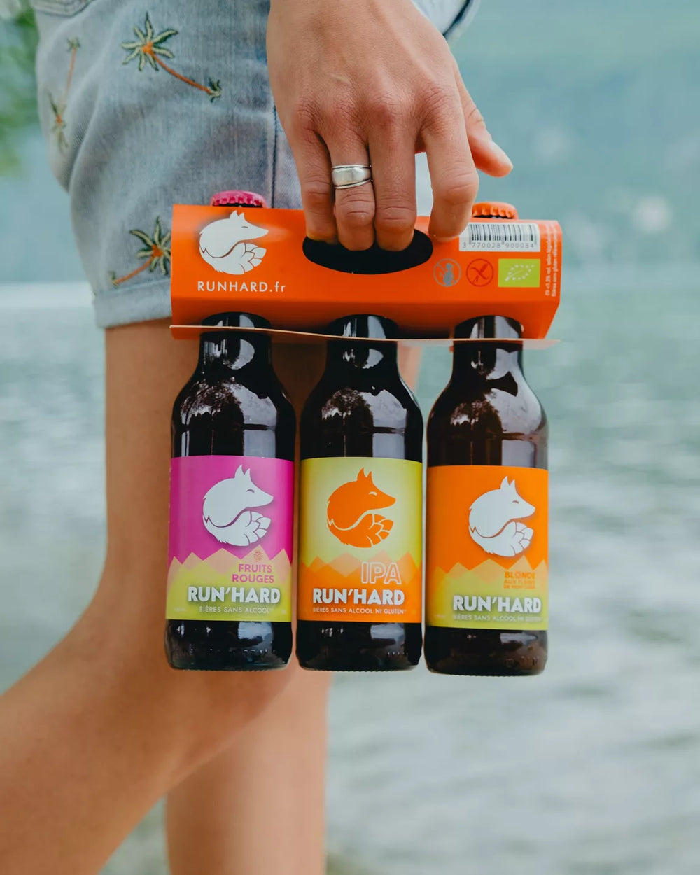 Bière FRUITS ROUGES sans alcool 75cl - RUN'HARD