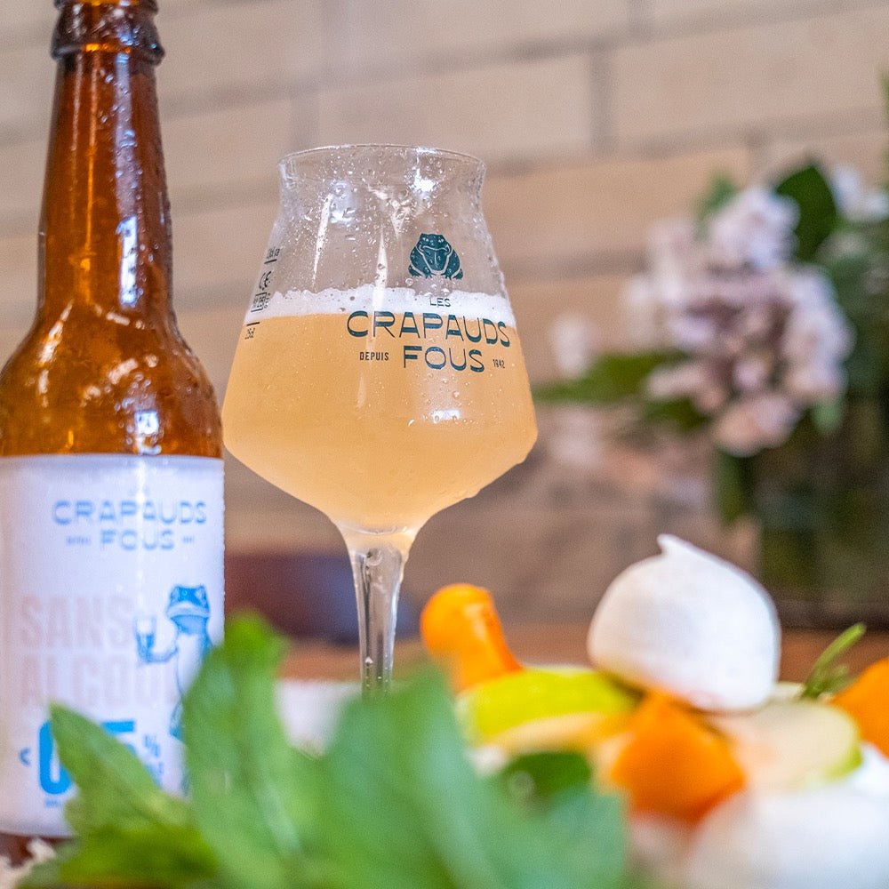 Bière blanche Les Crapauds Fous 0,5%