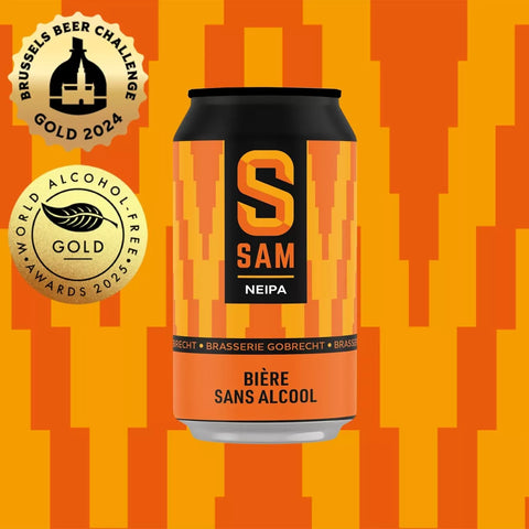 Bière SAM NEIPA sans alcool 0,5% - cannette 33 cl