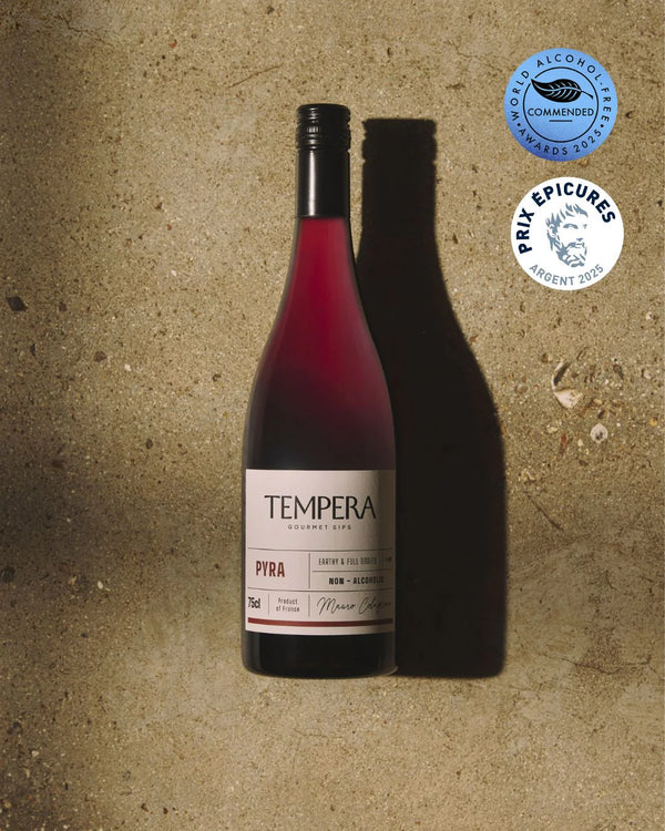 PYRA, la boisson boisée sans alcool - Boisson gastronomique sans alcool de Tempera