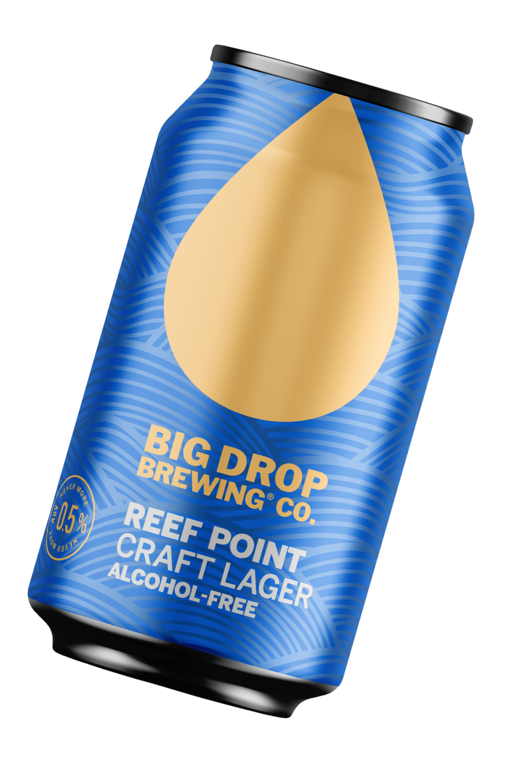 Bière Big Drop Reef Point Craft Lager 0,5% sans alcool