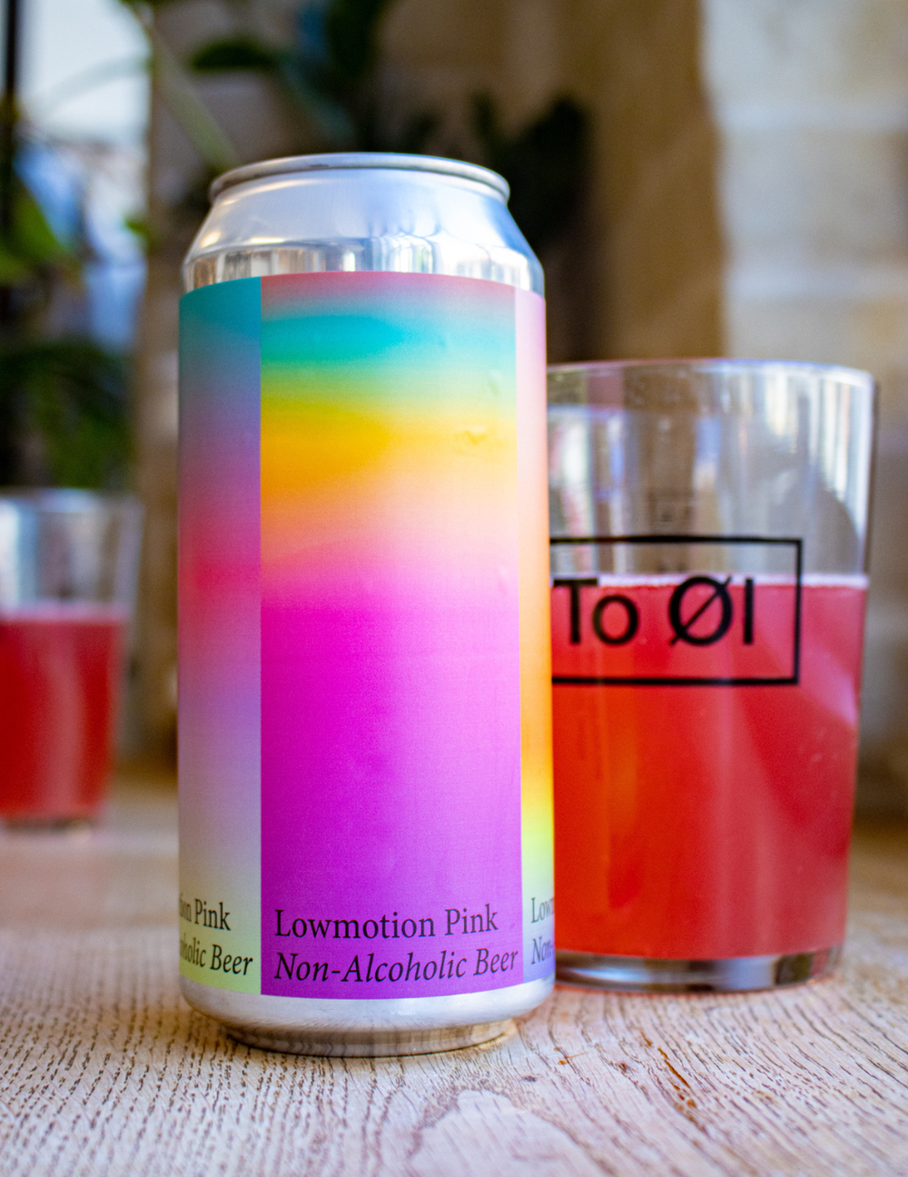 Bière Lowmotion Pink sans alcool 0.3%