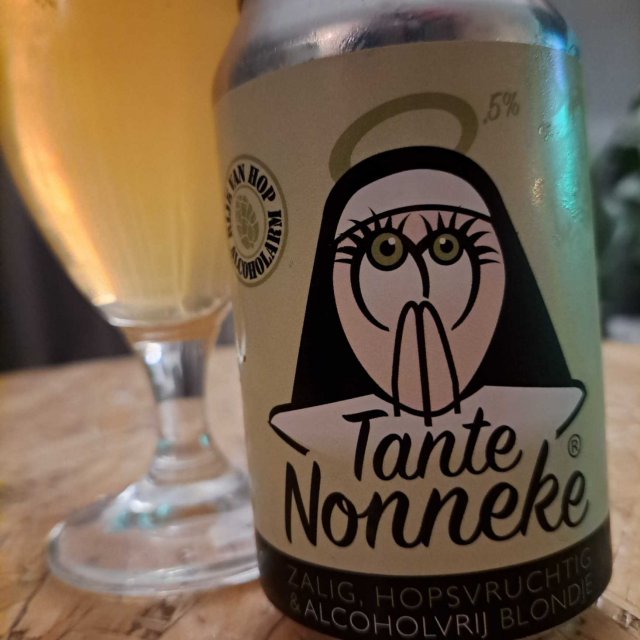 Bière Tante Nonneke IPA sans alcool 0,5%