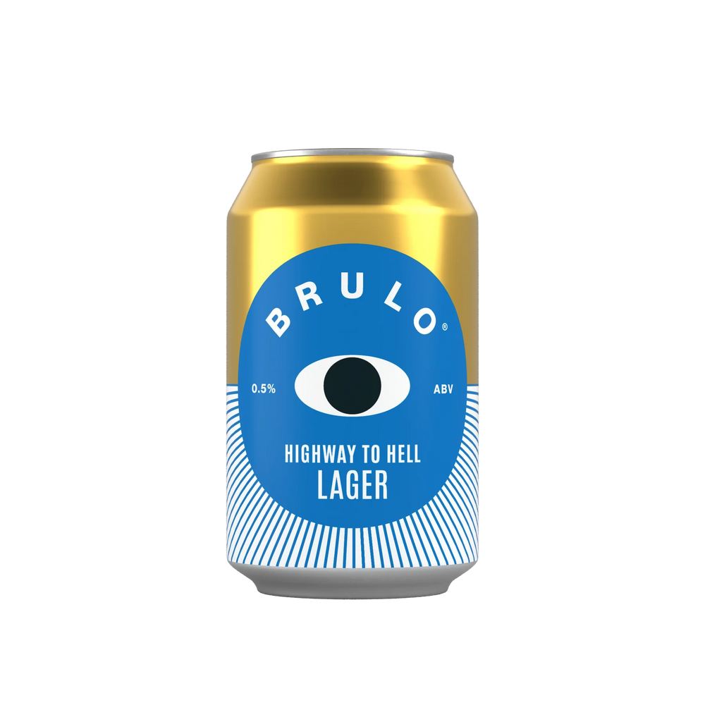 Bière Brulo Highway To Hell Lager sans alcool 0.5%
