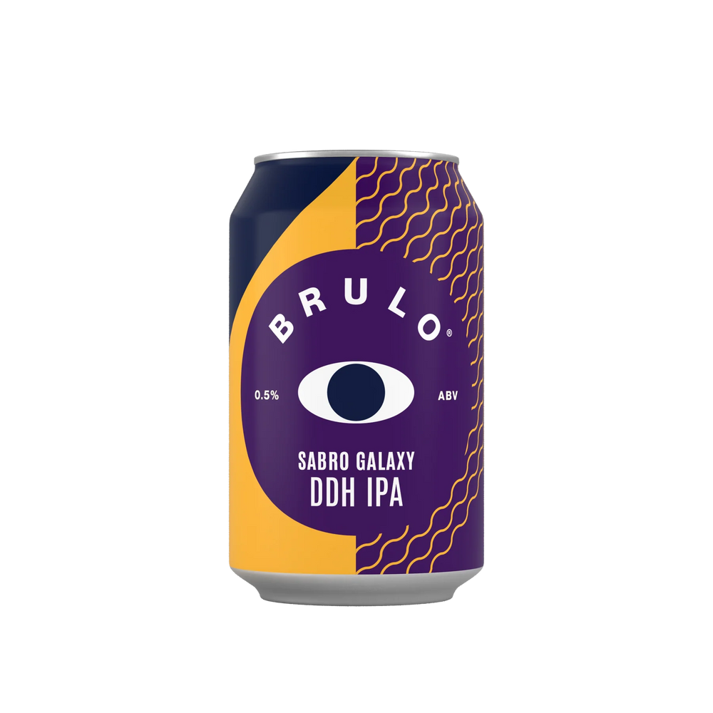 Bière Brulo Sabro Galaxy IPA sans alcool 0.5%