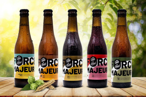 Collection 5 bières sans alcool Force Majeure