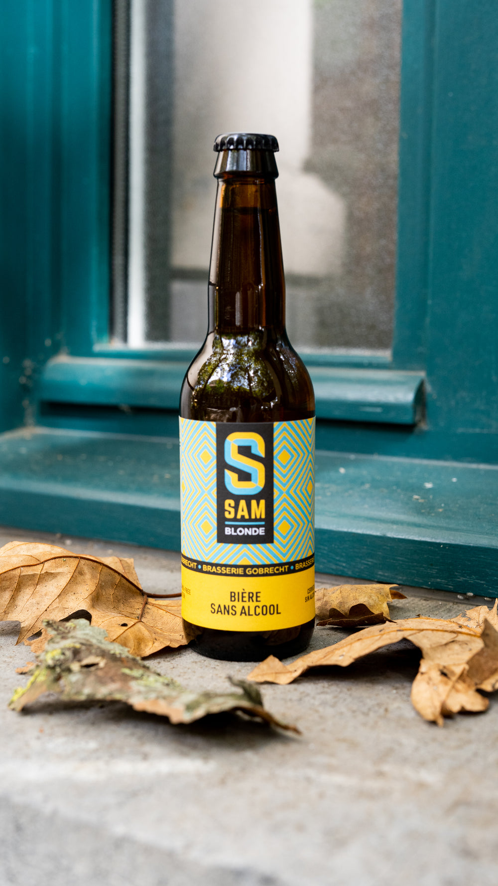 Bière SAM blonde sans alcool 0,5% - bouteille 33 cl