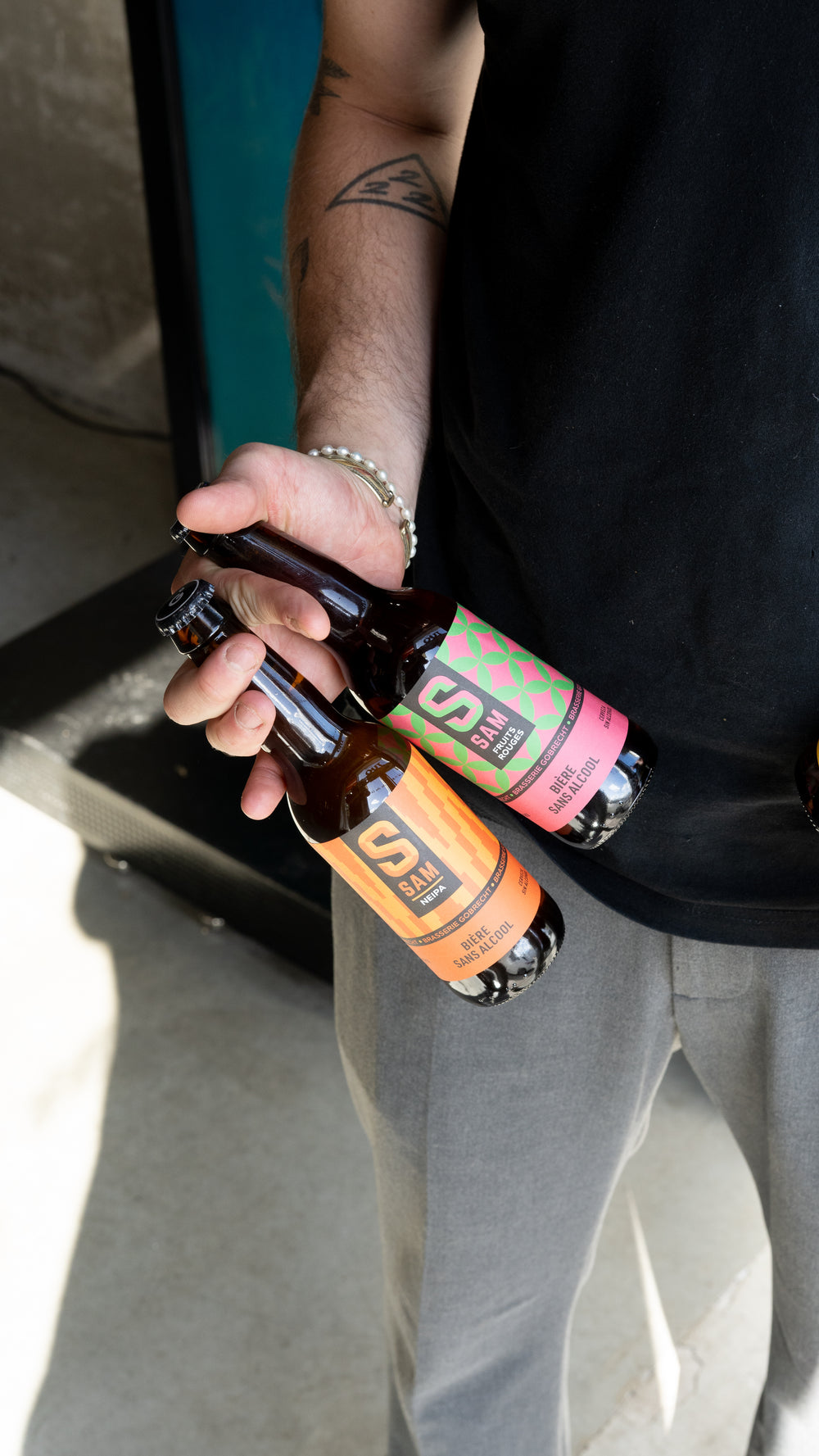 Bière SAM NEIPA sans alcool 0,5% - bouteille 75 cl