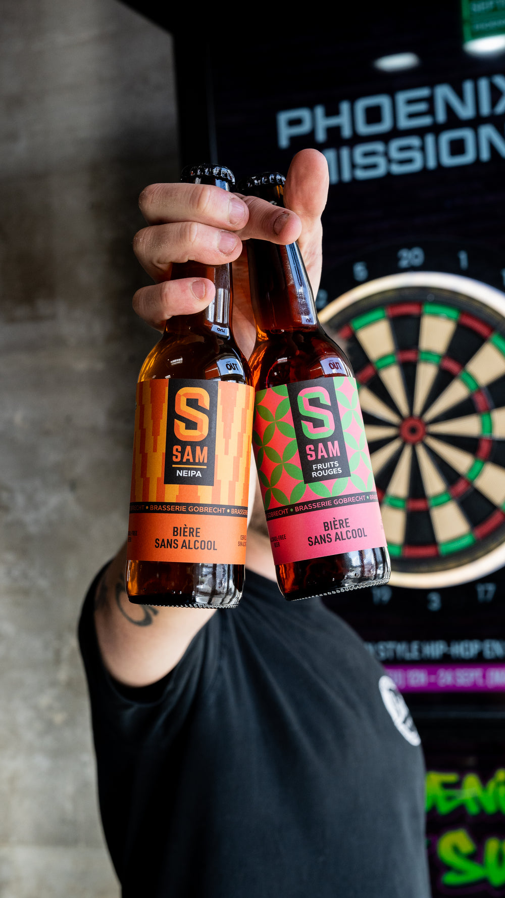 Bière SAM NEIPA sans alcool 0,5% - bouteille 75 cl