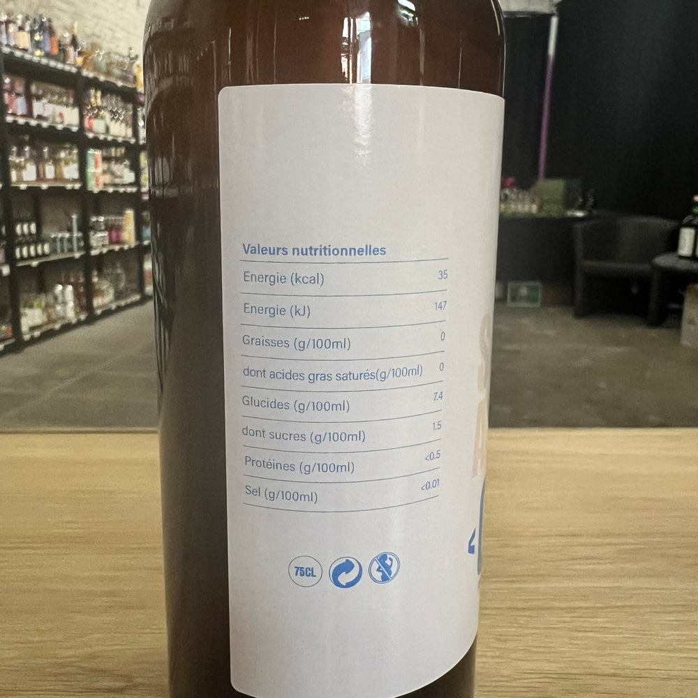 Bière blanche Les Crapauds Fous 0,5% - 75 cl