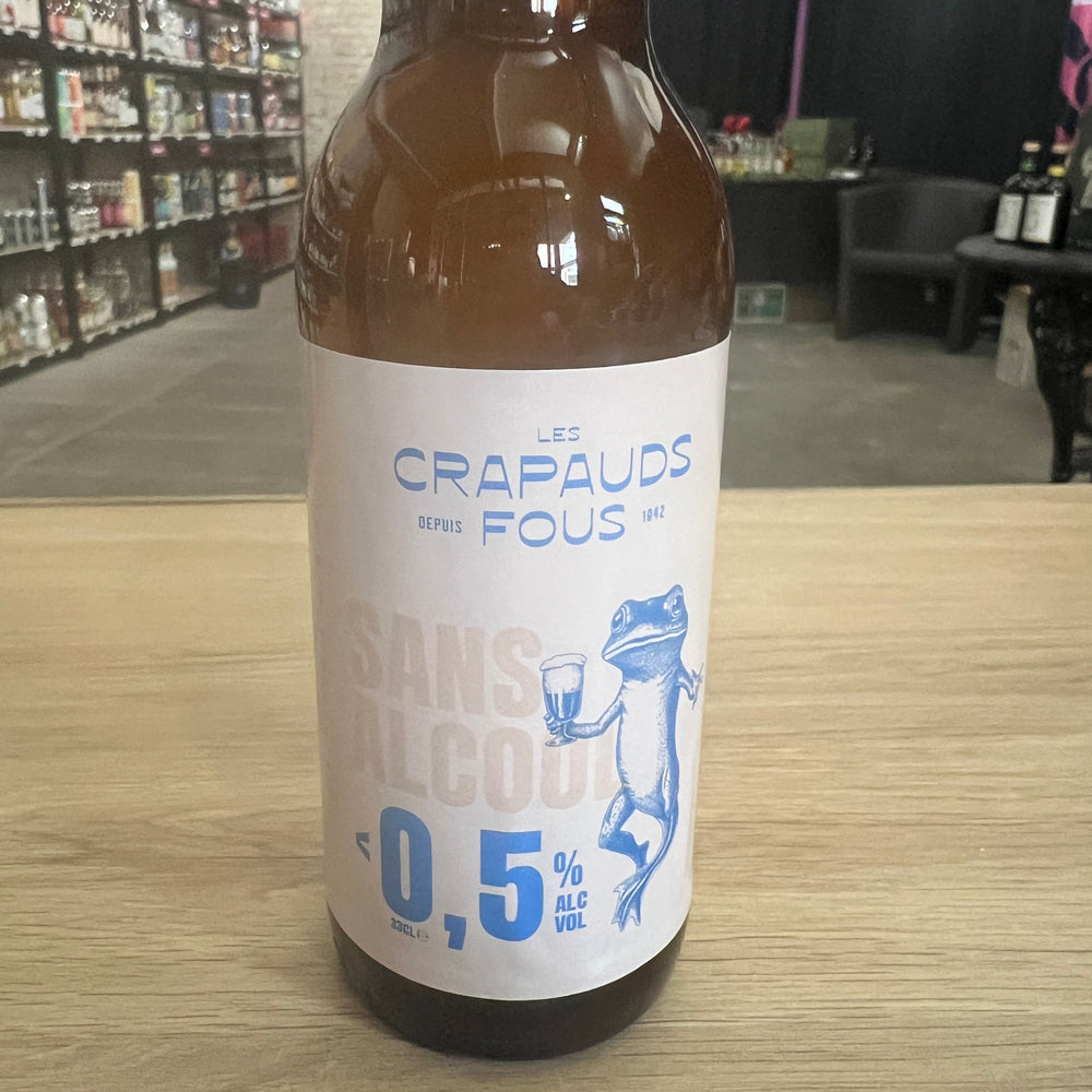Bière blanche Les Crapauds Fous 0,5%