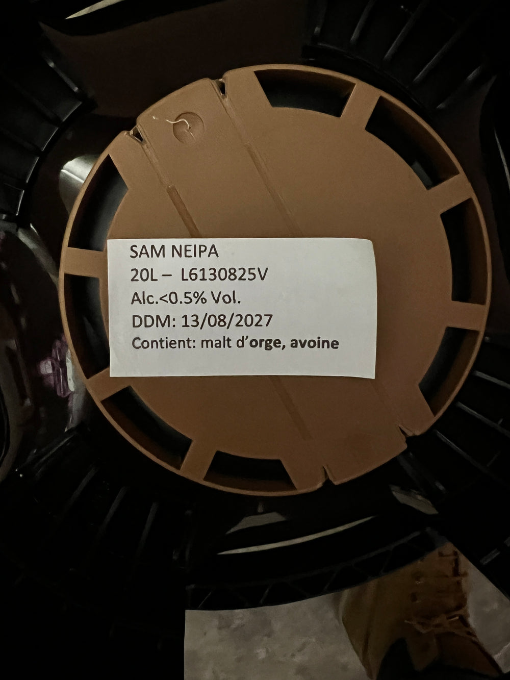 Bière SAM NEIPA sans alcool 0,5% - Fût 20 L