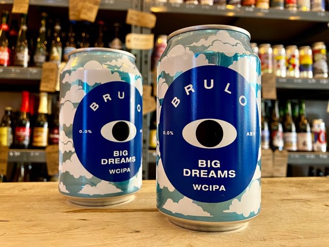Bière Brulo Big Dreams West Coast IPA sans alcool 0.0%