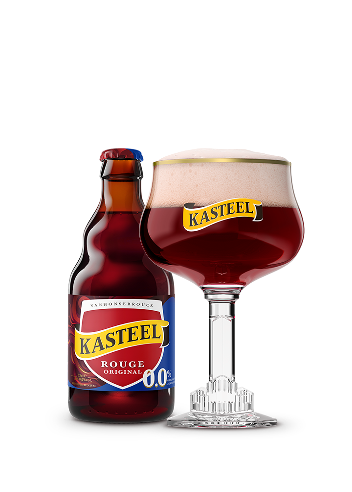 Bière Kasteel Rouge Original sans alcool 0,0%