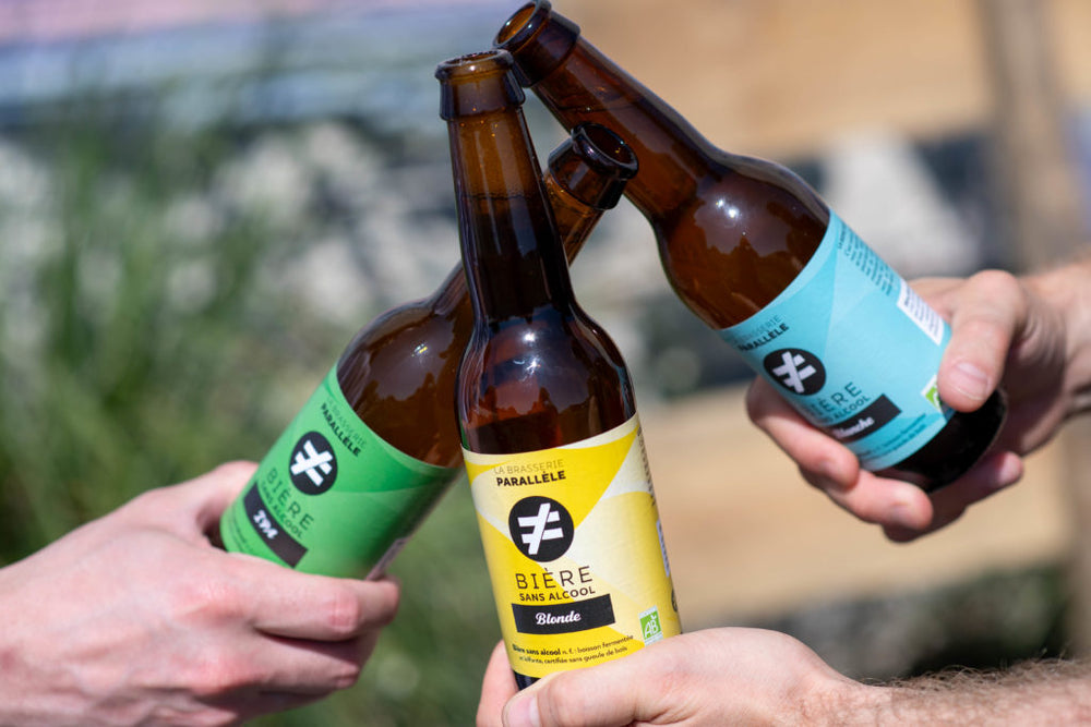 Bière blanche La Brasserie Parallèle 0,3% Bio