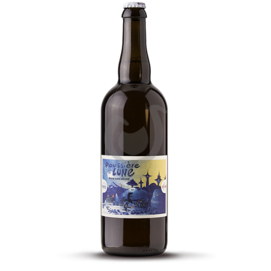 Bière Poussière de Lune 0,5% - 75 cl