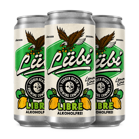 Bière Sudden Death - Lübi Libre Lemon Lime 0,5%