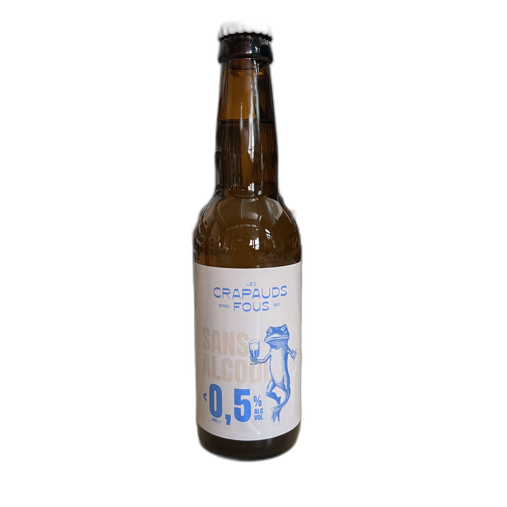 Bière blanche Les Crapauds Fous 0,5%